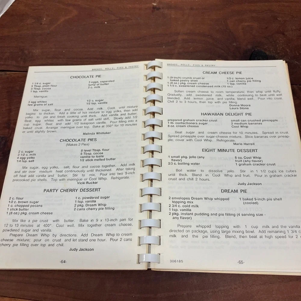 Favorite Recipes Spina Bifida Assoc Central Arkansas Vintage Cookbook Spiral